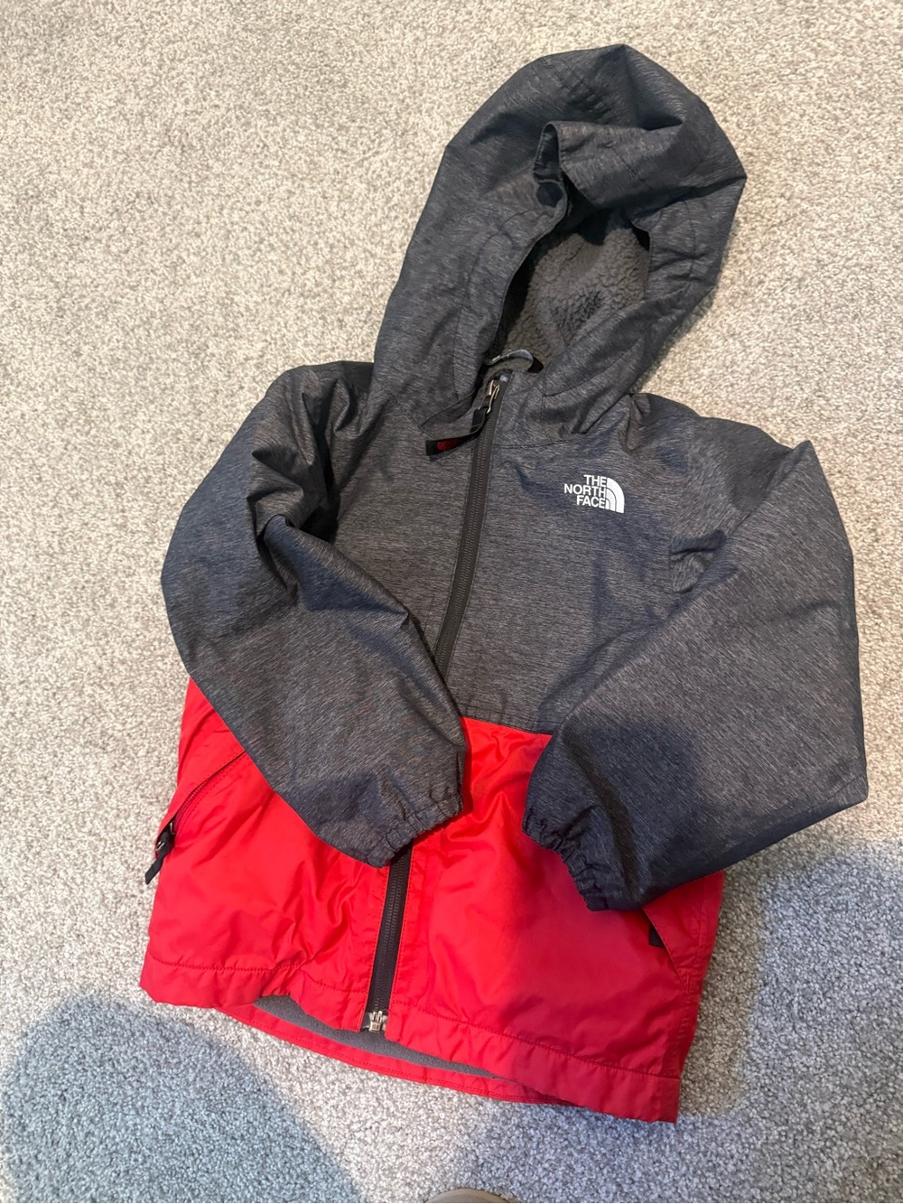 The North Face Toddler Fleece Jacket - Dark Gray